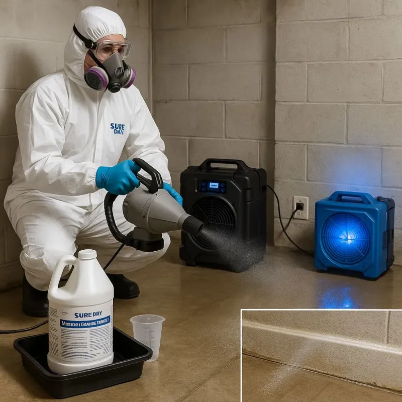 Sanitization and Odor Removal process in Chandler, IN